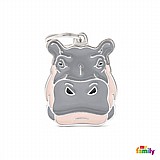 תג שם ווילד ZO08-HIPPOPOTAMUS תג שם ווילד ZO08-HIPPOPOTAMUS