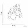 תג שם ווילד ZO17-HORSE