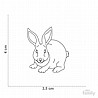 תג שם ווילד ZO37-RABBIT