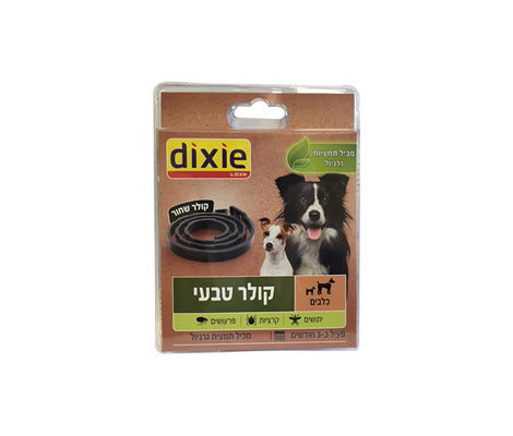 dixie קולר - טיפול בפרעושים וקרציות לכלבים