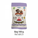 Serrano סראנו 100 גרם חטיף בשר לכלב בטעם בקר Serrano סראנו 100 גרם חטיף בשר לכלב בטעם בקר