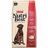 Nutribest נוטריבסט 3 ק"ג מזון יבש לכלבים בוגרים עם רגישות (סלמון אנד רייס) Nutribest נוטריבסט 3 ק"ג מזון יבש לכלבים בוגרים עם רגישות (סלמון אנד רייס)