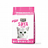 Kit Cat קיט קט 7 ליטר חול מתגבש לחתולים על בסיס סויה בניחוח תות