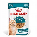 Royal Canin רויאל קנין 85 גרם מזון רטוב (פאוץ') לחתולים מבוגרים 15+ לשמירה על המפרקים (אייג'ינג רוטב) Royal Canin רויאל קנין 85 גרם מזון רטוב (פאוץ') לחתולים מבוגרים 15+ לשמירה על המפרקים (אייג'ינג רוטב)