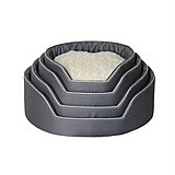 מיטה דוחה מים עם כרית פרווה (S) מיטה דוחה מים עם כרית פרווה (S)